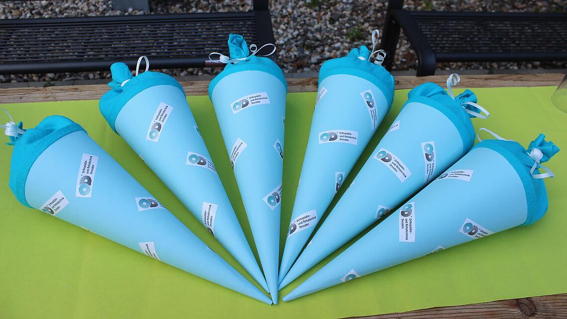 Zuckertütenfest für die ORD-Azubis Zuckertüten für das Zuckertütenfest für die neuen Azubis